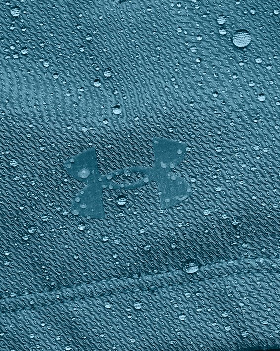 Damen UA OutRun The Rain Jacke, Blue, pdpMainDesktop image number 5